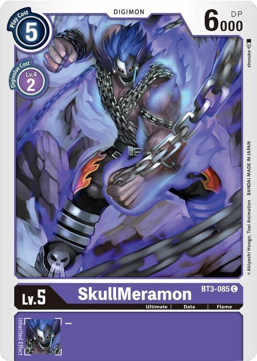 SkullMeramon Card Front