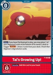 Tai's Growing Up!
