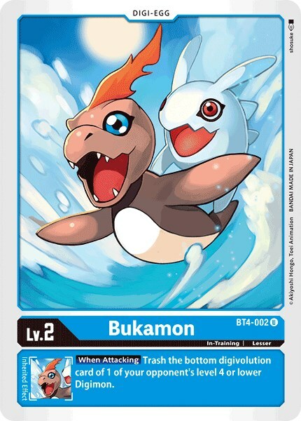 Bukamon Card Front