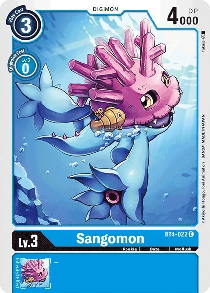 Sangomon Card Front