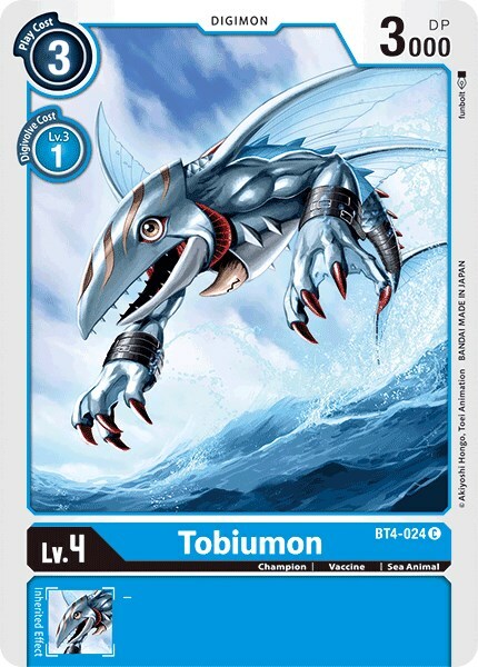 Tobiumon Card Front
