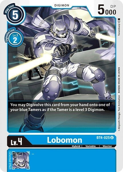 Lobomon Card Front