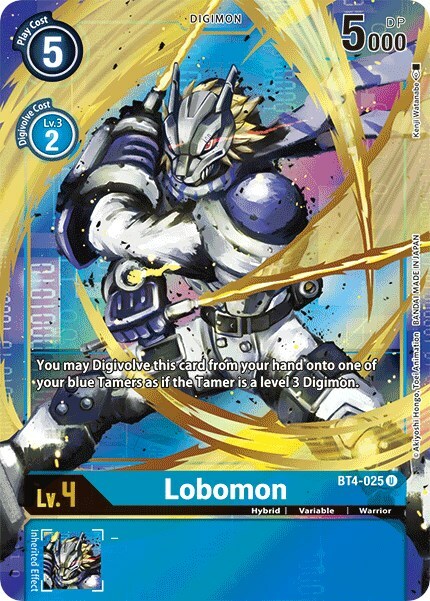 Lobomon Card Front