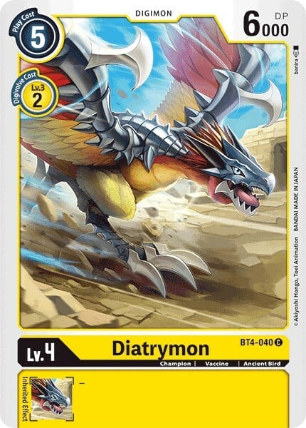 Diatrymon Card Front