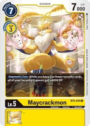 Maycrackmon BT4-045