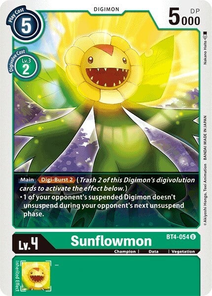 Sunflowmon Card Front