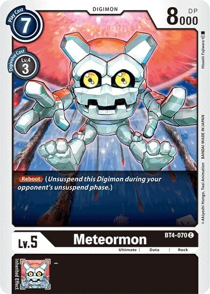Meteormon Card Front