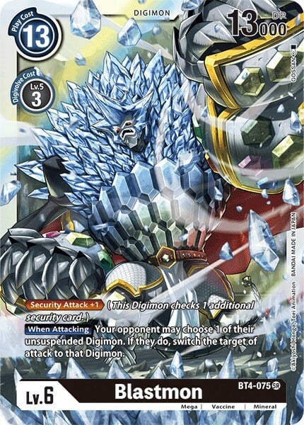 Blastmon Card Front
