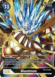 Blastmon · Alternate Art BT4-075P1