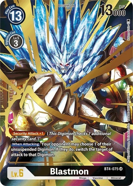 Blastmon Card Front