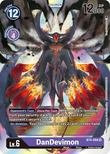 DanDevimon Card Front