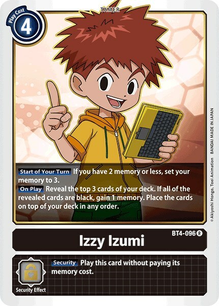 Izzy Izumi Card Front