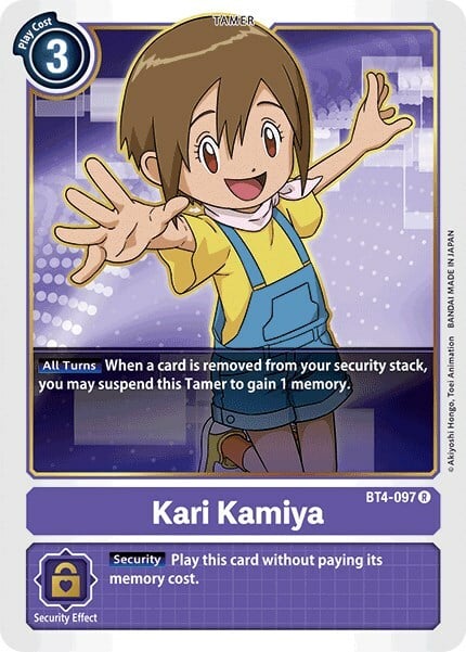 Kari Kamiya Card Front