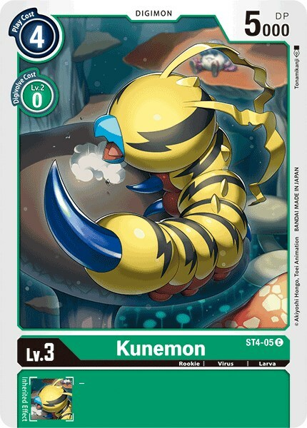 Kunemon Card Front