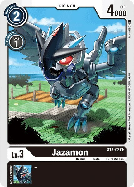 Jazamon Card Front