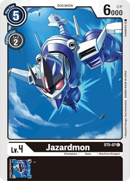 Jazardmon Card Front
