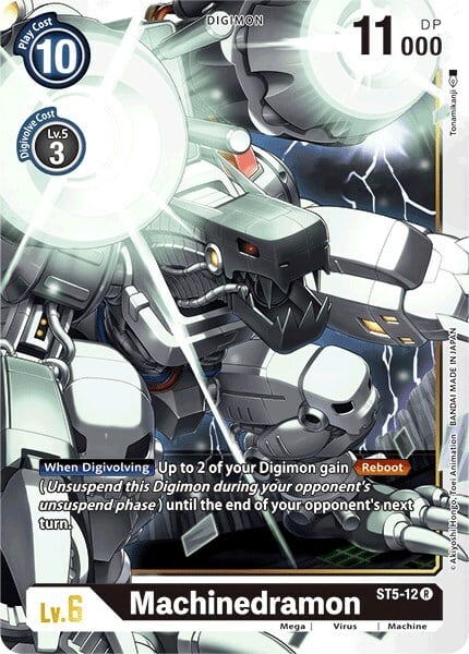 Machinedramon Card Front