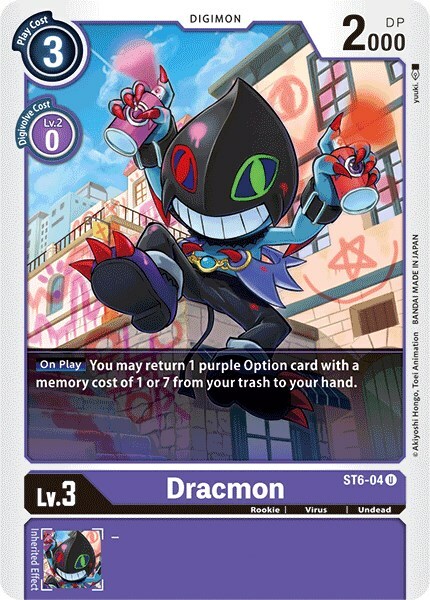 Dracmon Card Front