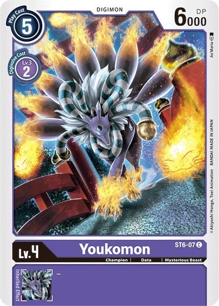 Youkomon Card Front