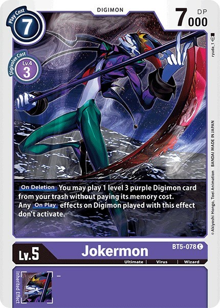 Jokermon Card Front