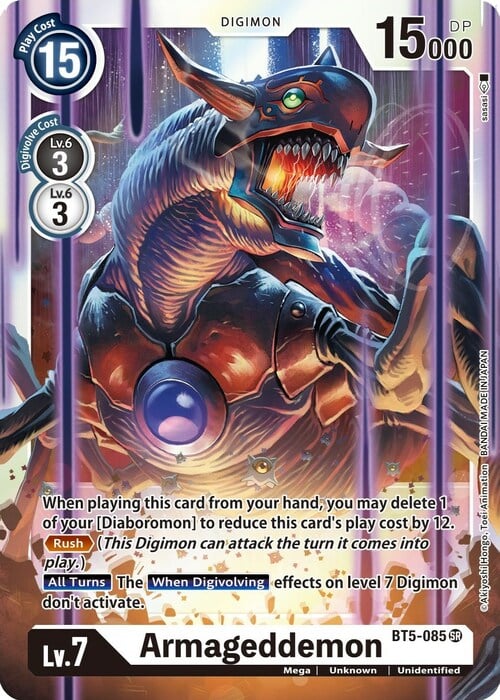 Armageddemon Card Front