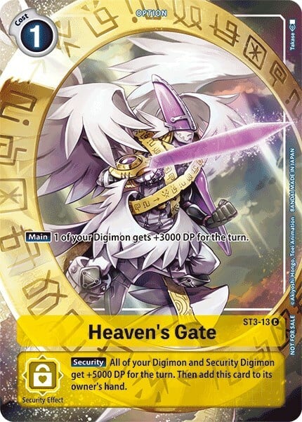 Heaven's Gate Card Front