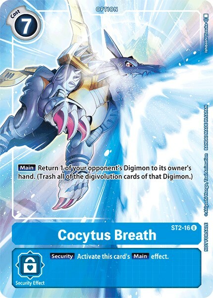 Cocytus Breath Card Front
