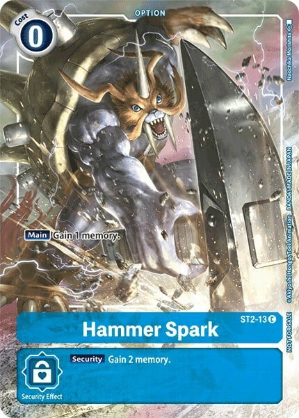 Hammer Spark Card Front