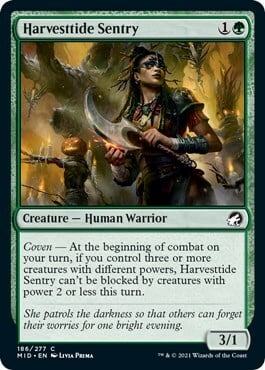 Harvesttide Sentry Card Front