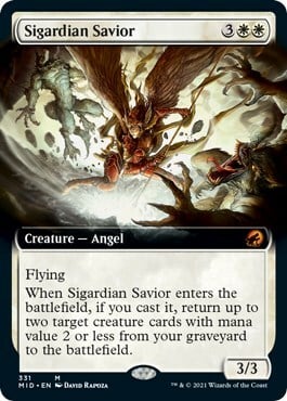 Sigardian Savior Card Front