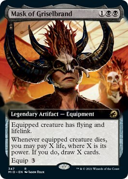 Mask of Griselbrand Card Front
