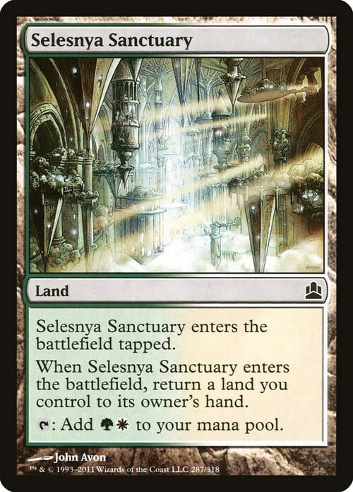 Selesnya Sanctuary Card Front