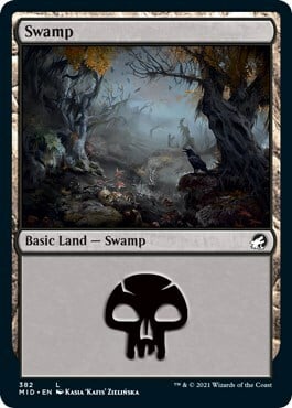 Swamp Card Front