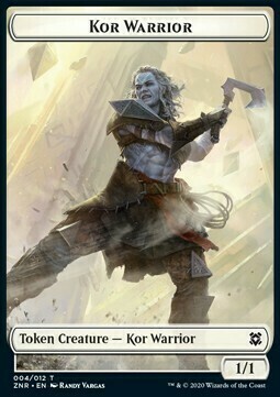 Kor Warrior // Construct Card Front