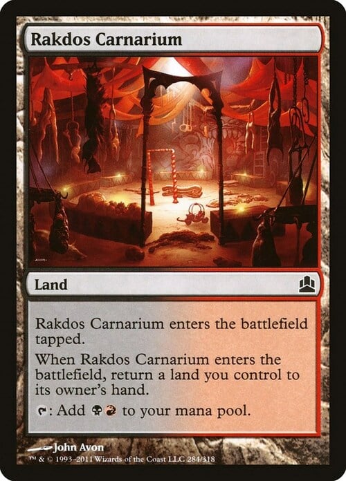 Rakdos Carnarium Card Front