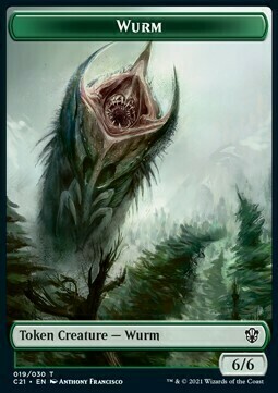 Wurm // Kraken Card Front