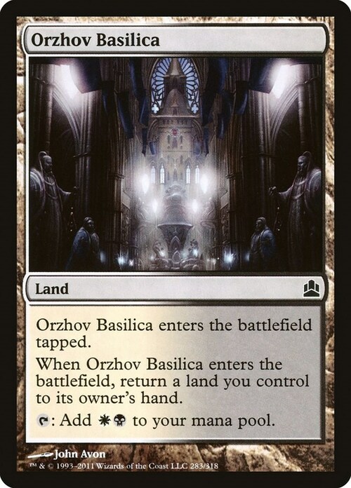 Orzhov Basilica Card Front