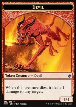 Devil // Satyr Card Front