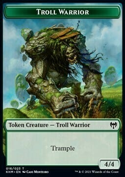Troll Warrior // Treasure Card Front