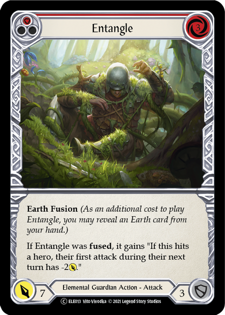 Entangle - Red Card Front