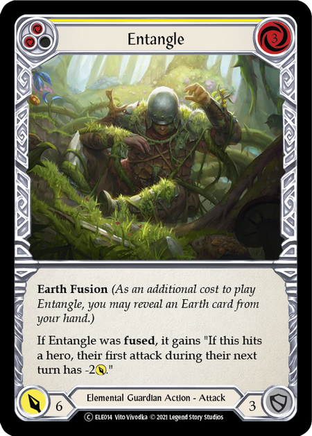 Entangle - Yellow Card Front