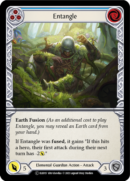 Entangle - Blue Card Front