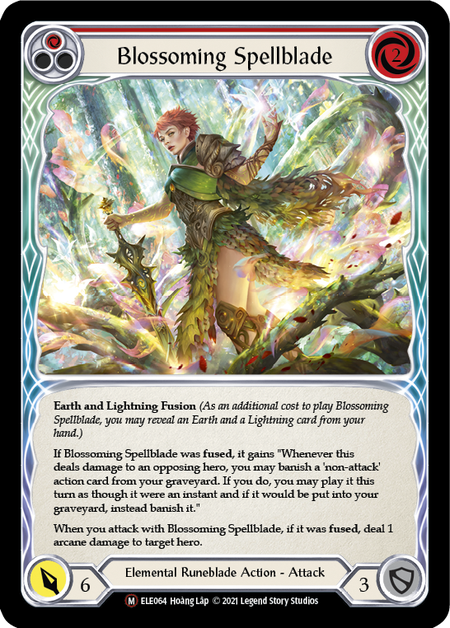 Blossoming Spellblade Card Front