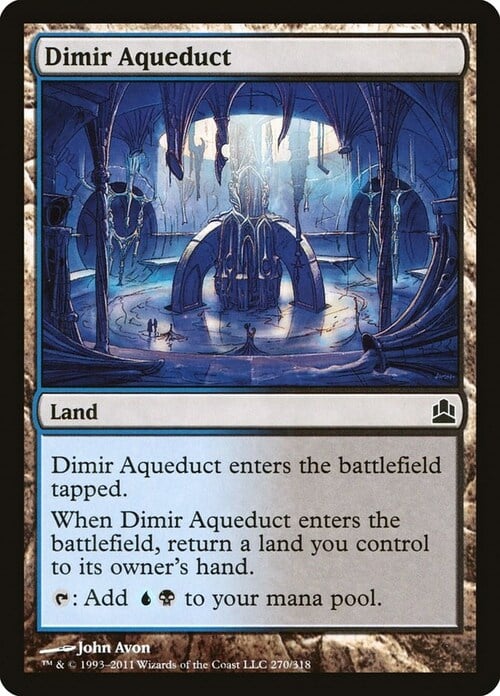 Dimir Aqueduct Card Front