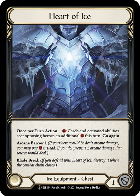 Heart of Ice Card Front