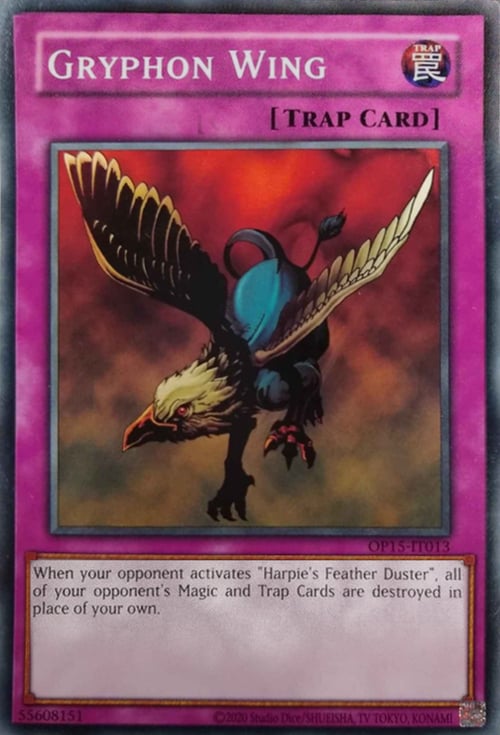 Gryphon Wing Card Front