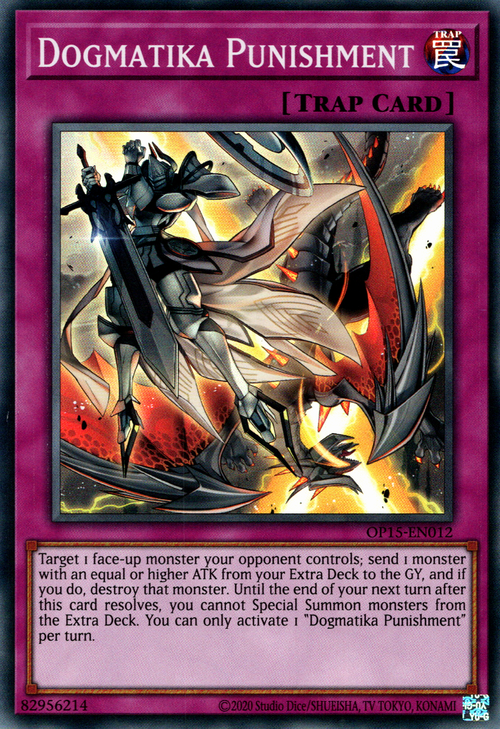 Dogmatika Punishment Card Front