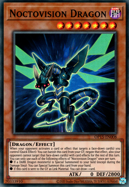 Noctovision Dragon Card Front