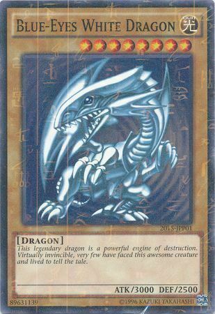 Blue-Eyes White Dragon Card Front