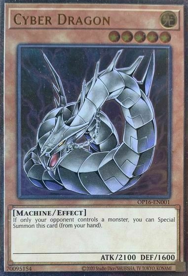 Cyber Dragon Card Front